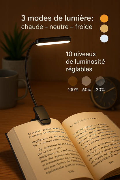Alumea™ - Lampe de Lecture Portable