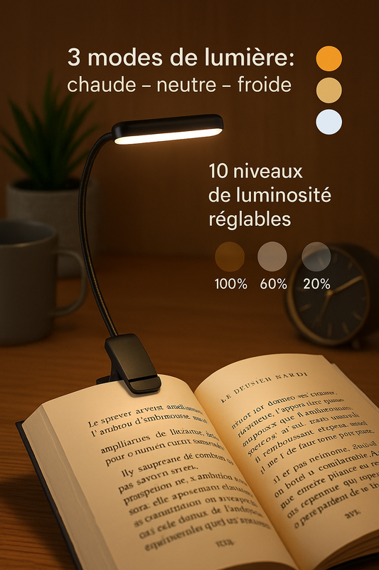 Alumea™ - Lampe de Lecture Portable