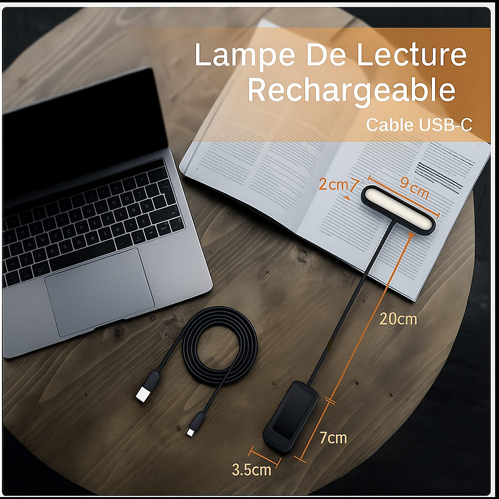 Alumea™ - Lampe de Lecture Portable